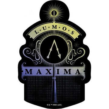 哈利波特 魔杖照明咒精美貼紙 Harry Potter