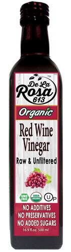 De La Rosa Organic Red Wine Vinegar 16.9 fl oz