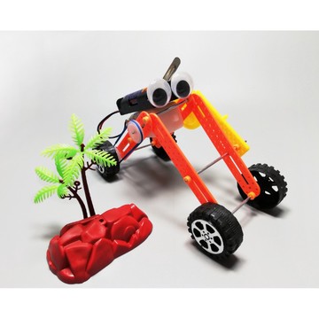 【AI電子】*(A1-4)仿生蟲機器人 爬蟲蠕蟲機器人 DIY拼裝玩具 科技小製作小發明