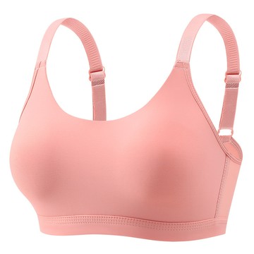 新款女式加大碼無鋼圈聚攏防下垂內衣可調節薄款舒適透氣文胸