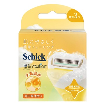 舒適舒芙仕女除毛刀片3入-晶透煥亮