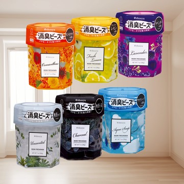 KOKUBO日本製室內除臭珠芳香劑 除臭劑 消臭劑 空氣清新劑6入 - 無香味6入