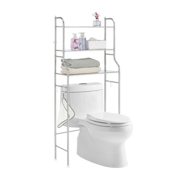 不鏽鋼三層落地衛浴置物架 完美主義【Q0148】