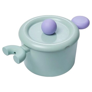 NEOFLAM 台灣原廠公司貨 Better Finger系列 雙耳湯鍋  18cm  紫色 + 藍綠色  1個