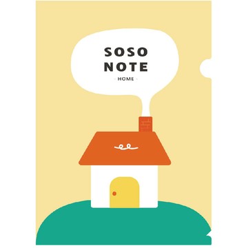 SOSO L型書夾 UEDA4101