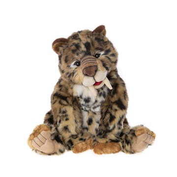 Fang 手工製作精緻動物玩偶 Sabre Tooth Tiger 劍齒虎