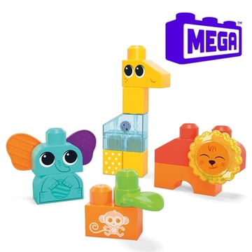 奇哥官方旗艦 MEGA BLOKS 費雪美高 野生動物園