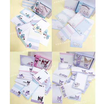 小禮堂 Sanrio 三麗鷗 萬用名片卡合組 64枚入 大耳狗 酷洛米  人魚漢頓
