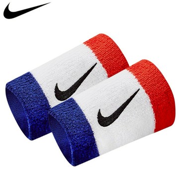 【NIKE耐吉】SWOOSH綠白色加長腕帶  復古風護腕 籃球羽球棒球壘球慢跑步適用 吸濕排汗透氣 情人節快樂 大學交換禮物 男友禮物(N0001586117OS/AC2287117)