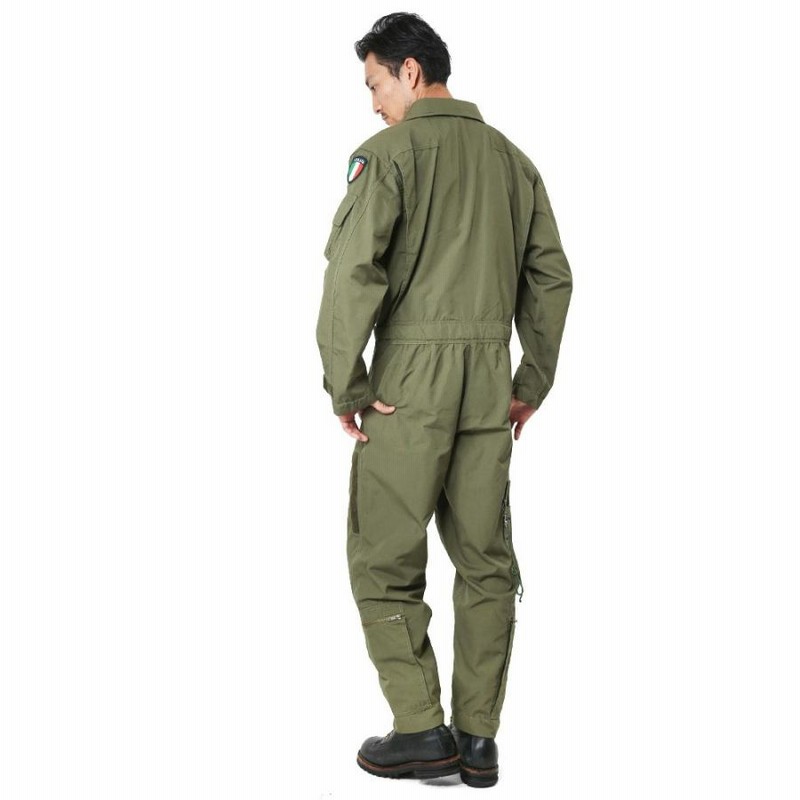 ミリタリー つなぎ オールインワン イタリア軍 MILITARY 実物 新品 イタリア軍 ノーメックス フライト