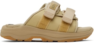 SUICOKE 驼色 MOTO-Run 凉鞋