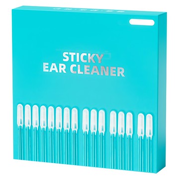 AHOYE 可水洗自黏式掏耳棉花棒 24支  1盒