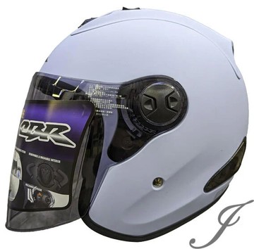 cbr s70素色 平珠水藍 內襯全可拆洗 半罩 安全帽
