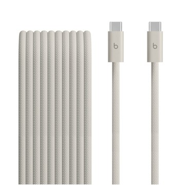 Beats USB-C 對 USB-C 編織連接線 (3 公尺 / 10 呎) – 風馳灰