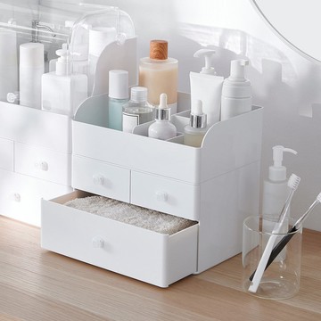 日本天馬 PROfix 桌上型抽屜收納盒(附分格盒)