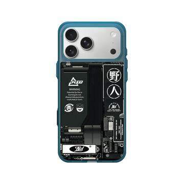 iPhone 17 Pro Max Clear (相機按鈕) 夜幕藍 - KID - 透視KID野人