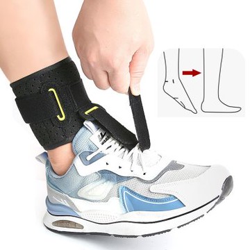 los2359可調節落腳支撐腳踝拉帶足下垂夜用日用足內外翻護具腳踝護托