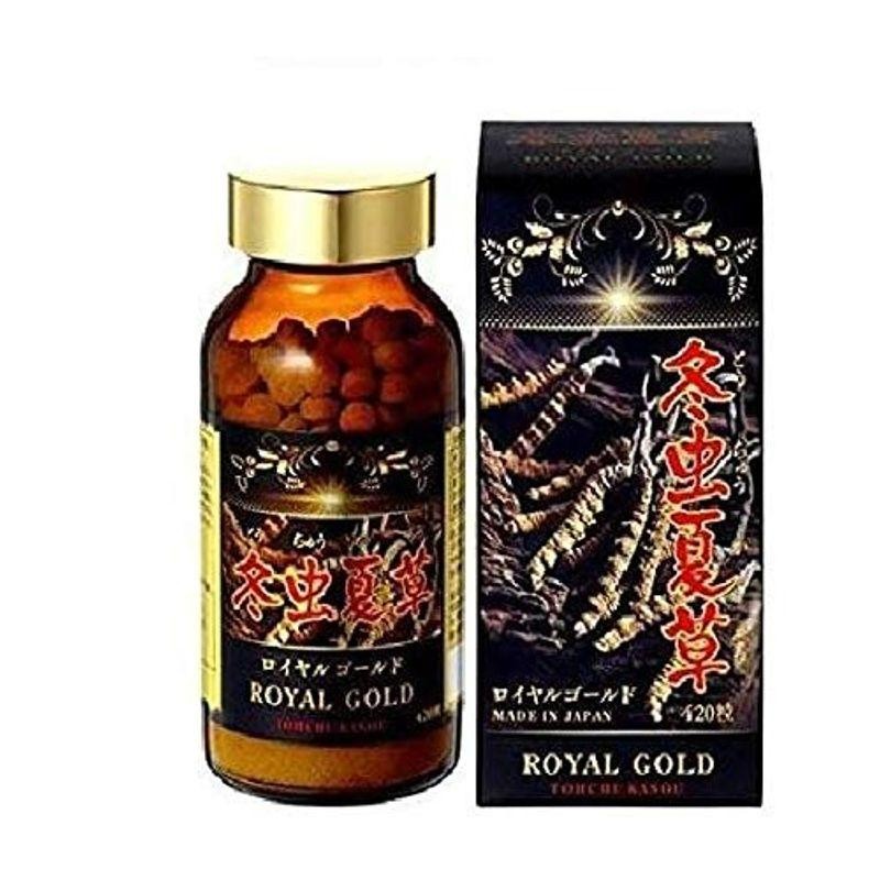 冬虫夏草 ROYAL GOLD 420粒＋日本製 薬ケース | LINEショッピング