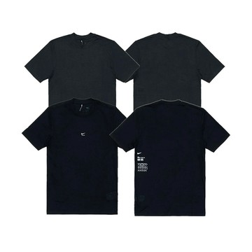 NIKE MMW x Nike Short Sleeve T-Shirt 胸前小字 運動短袖 深灰/黑 DR5356