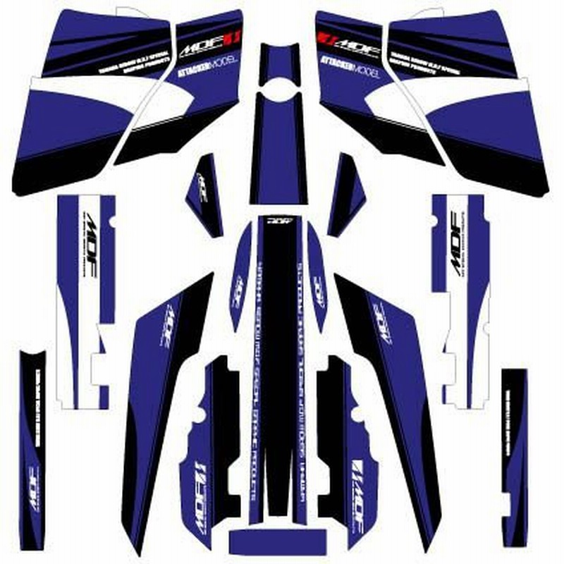 MDF MDF:エムディーエフ 車種別グラフィックデカールキット SEROWアタッカ コンプリートデカール（フルセット） セロー225WE  YAMAHA ヤマハ 通販 LINEポイント最大0.5%GET | LINEショッピング