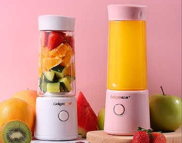 手動榨汁機 格立高便攜式榨汁機家用水果小型充電迷你炸果汁機電動學生榨汁杯  瑪麗蘇