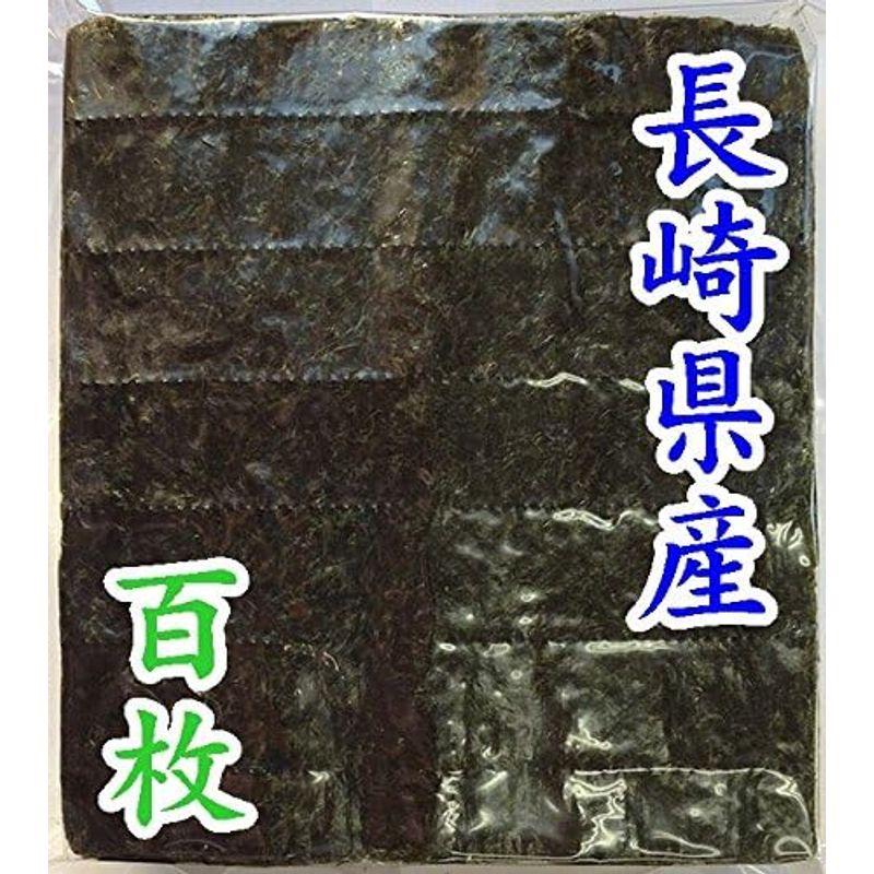 内富海苔店 長崎県産焼のり１００枚