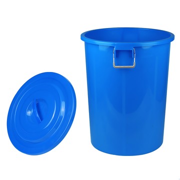 水桶 100L多功能儲水桶附蓋分類垃圾桶1入組
