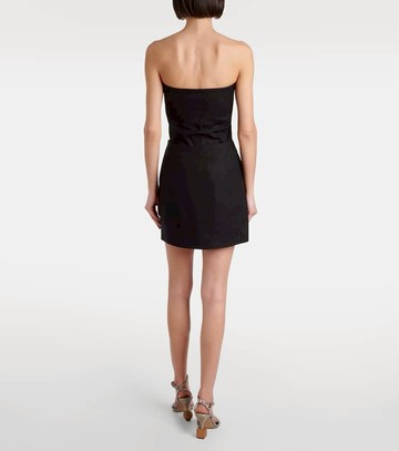 SIR Linen-blend miniskirt