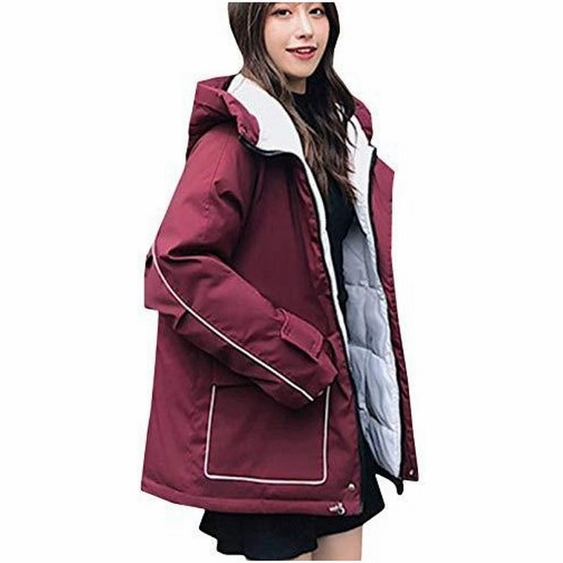 Beibang バイバン 中綿ジャケット レディース フード付き ダウンコート ゆったり 保温 中綿コート おしゃれ 防寒 通販 Lineポイント最大0 5 Get Lineショッピング