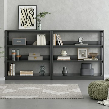 置物架落地多層家用收納架展示架陳列架儲物櫃子貨架裝飾書架書櫃