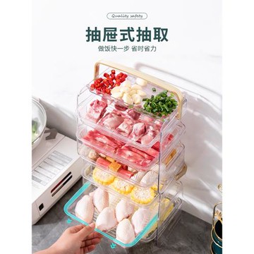 網紅廚房神器備菜置物架壁掛式免打孔配菜盤多層火鍋盤托盤多功能