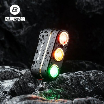 ?可開發票?免運 自行車燈 單車頭燈 單車前燈 單車尾燈 腳踏車燈自行車尾燈剎車感應三色警示尾燈山地公路車夜騎騎行裝備