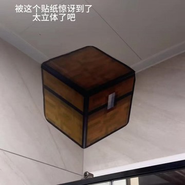 新上架👉我的世界礦石裸眼3d立體浮雕貼 視覺錯覺裝飾軟装装饰墻貼氛圍感交換禮物 送朋友禮物