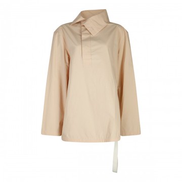 Jil Sander - Cream Cotton Shirt M