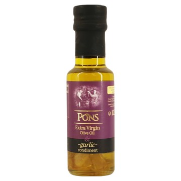 PONS 龐世 特級冷壓橄欖油 大蒜風味 125ml  1瓶