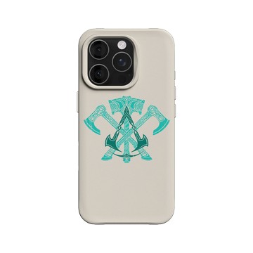 iPhone 16 Pro SolidX 貝殼灰 - Assassin's Creed - Valhalla - Mjolnir & Double Axes