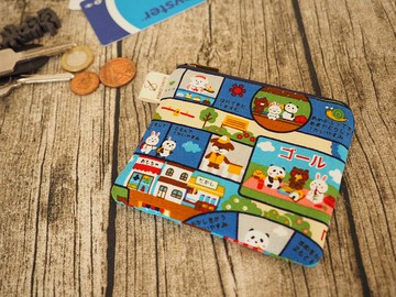 可愛日本卡通 咭片零錢包 小物包 可客製成筆袋 化妝包