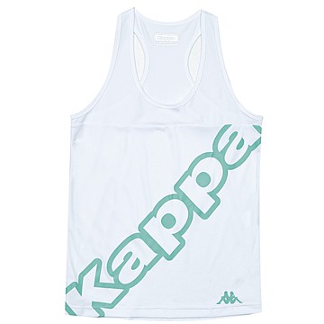 KAPPA義大利 舒適時尚女生針織背心 白 34168HW001