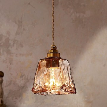 E27 玻璃單吊燈 B18-55-60771