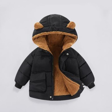 寶寶棉衣1加絨加厚2男女童保暖外套3嬰兒冬裝羽絨棉服4歲兒童棉襖