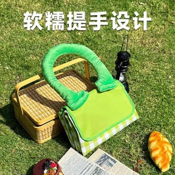 現貨野餐墊戶外防潮墊露營墊防水防潮折疊地墊音樂節坐墊露營加厚