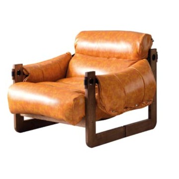 【obis】澤西島休閒椅(單人沙發)橙色