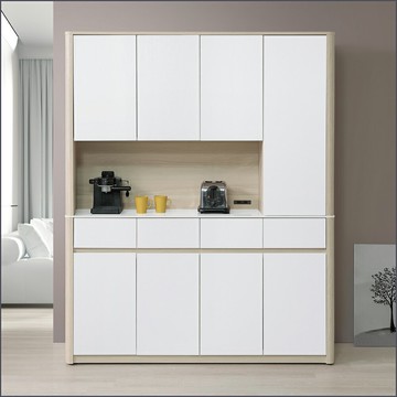 5.3尺岩板收納櫃組 / 5.3尺岩板收納櫃(下座) 餐櫃 碗盤櫥櫃 餐櫥櫃 電器櫃 【163A44101】Leader傢居館163-N175+N176+N155岩板