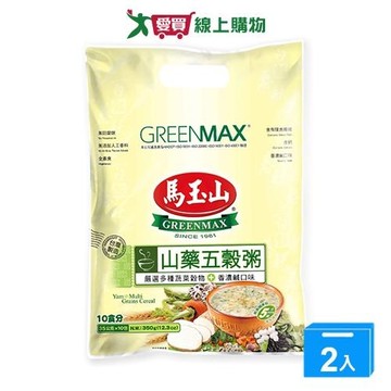 馬玉山山藥五穀粥35G*10【兩入組】【愛買】