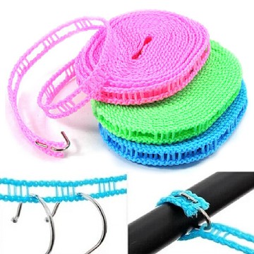 5M曬衣繩-居家 旅行必備 曬衣鏈 超值2入