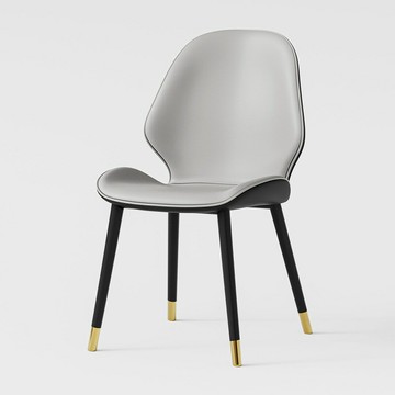 【含稅/免運】 軟包餐椅雷達椅輕奢設計師款家用餐桌椅靠背凳子休閑椅