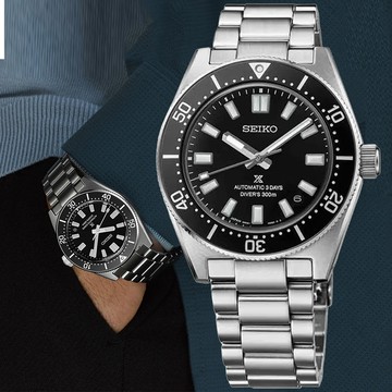 SEIKO精工 PROSPEX系列 1965復刻 三日鍊 潛水機械腕錶 40mm (6R55-00G0D/SPB453J1)