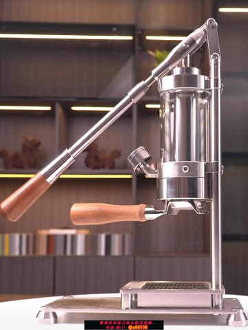 【台灣公司 可開發票】貓貓戶外擺攤拉桿咖啡機小型家用手動變壓萃取機家用不插電意式機