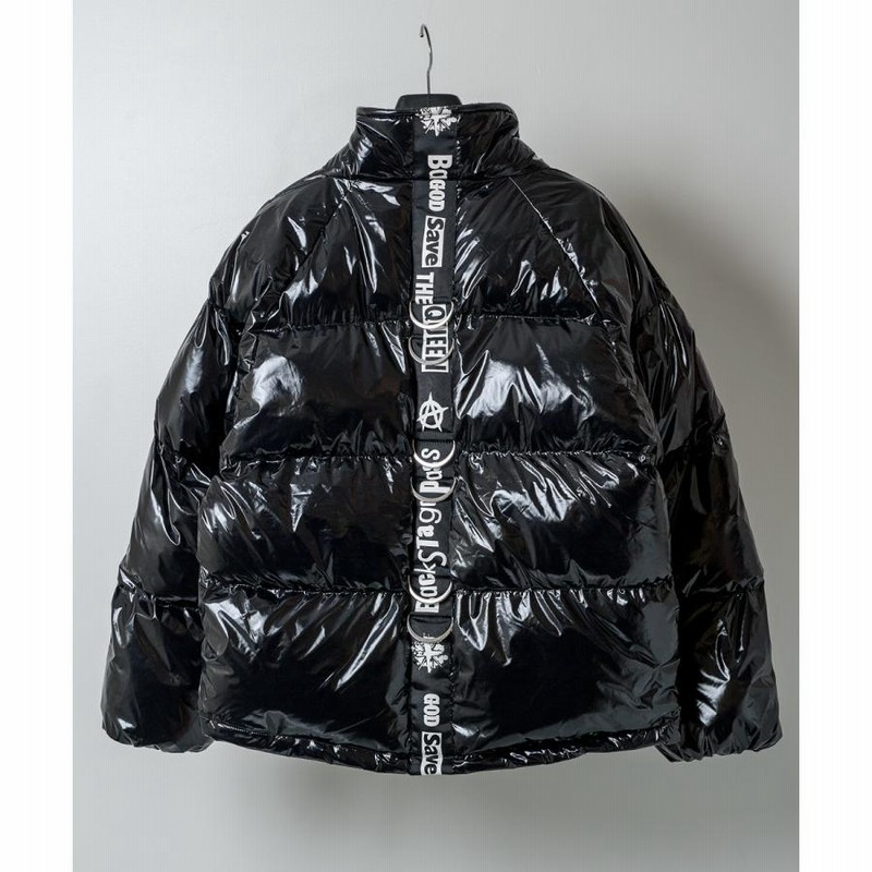 D PARKER-ENAMEL(Dパーカー エナメル)オーバーサイズ 中綿 ダウン