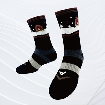 【雪之夜】✨極致速乾美麗諾羊毛襪-單雙 | M/L/XL